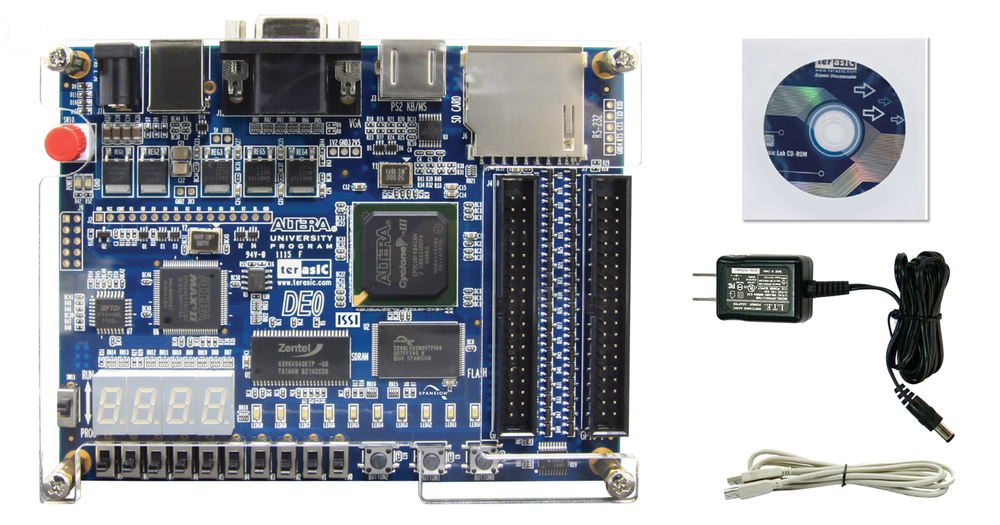 terasIC DE0, TRDB-D5M, DE0-EXT1 FPGA開発 Terrasic DE0